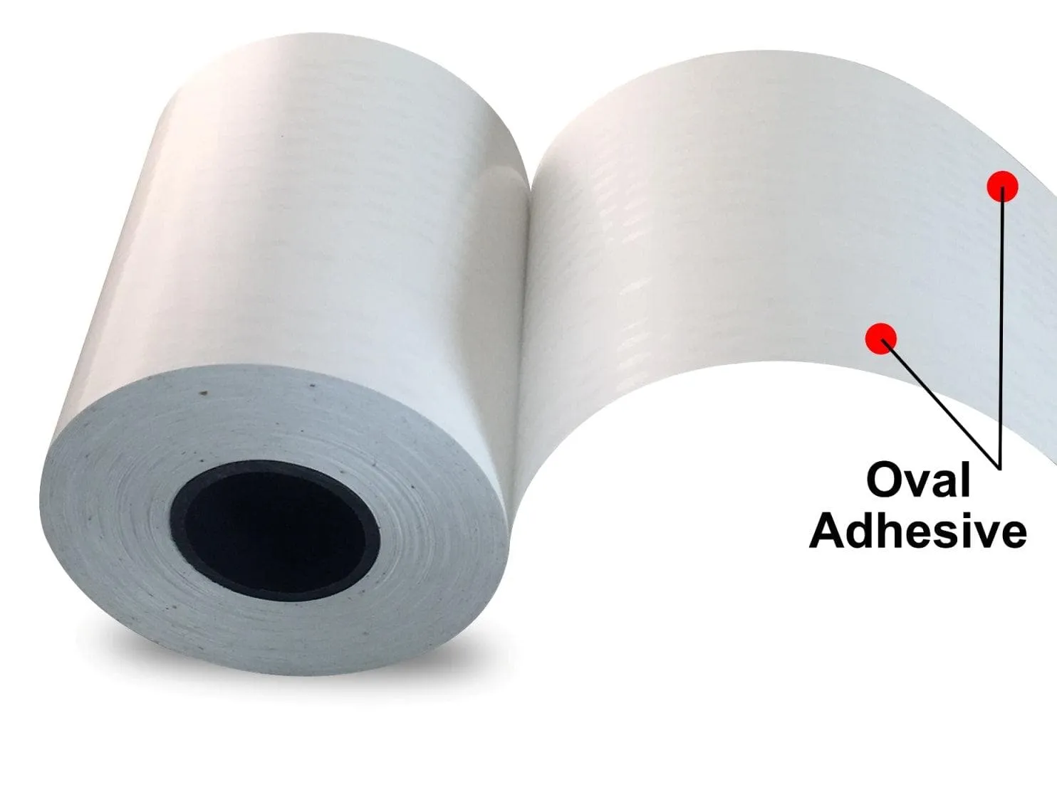 3.125" x 150' Print & Stick Thermal Paper (18 rolls/case)