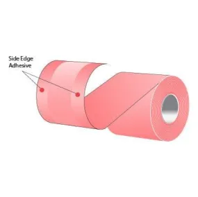 3.125" x 160' MAXStick 15# Direct Thermal "Sticky Paper" (24 rolls/case) - Side-Edge Adhesive - Pink