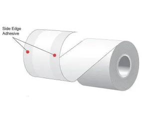 3.125" x 160' MAXStick 15# Direct Thermal "Sticky Paper" (24 rolls/case) - Side-Edge Adhesive