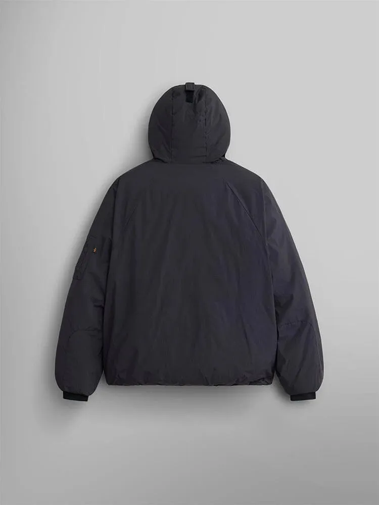 Alpha Insulated Hooded Parka - Black