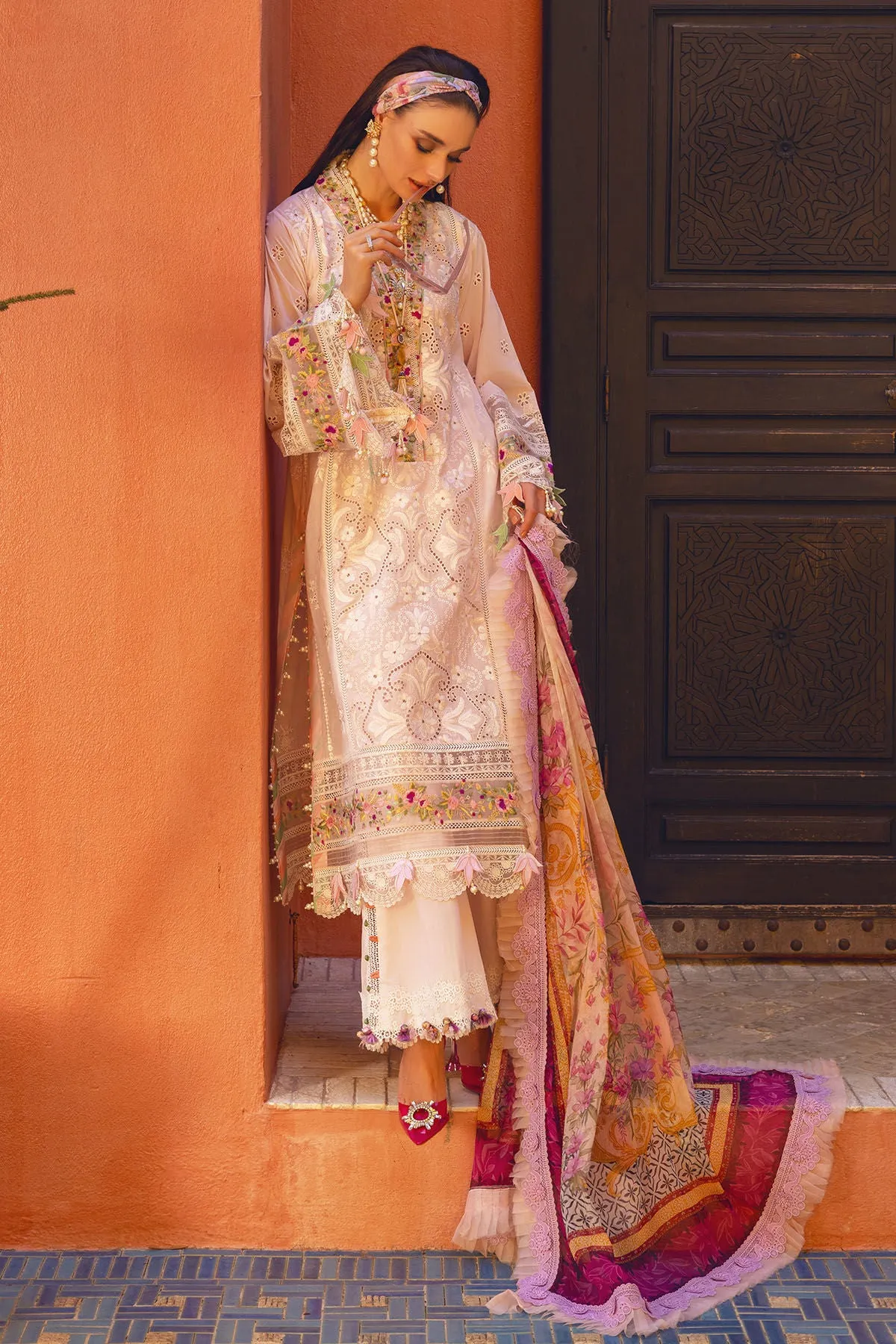 Annus Abrar Neroli Luxury Lawn Collection 2024 – Amal