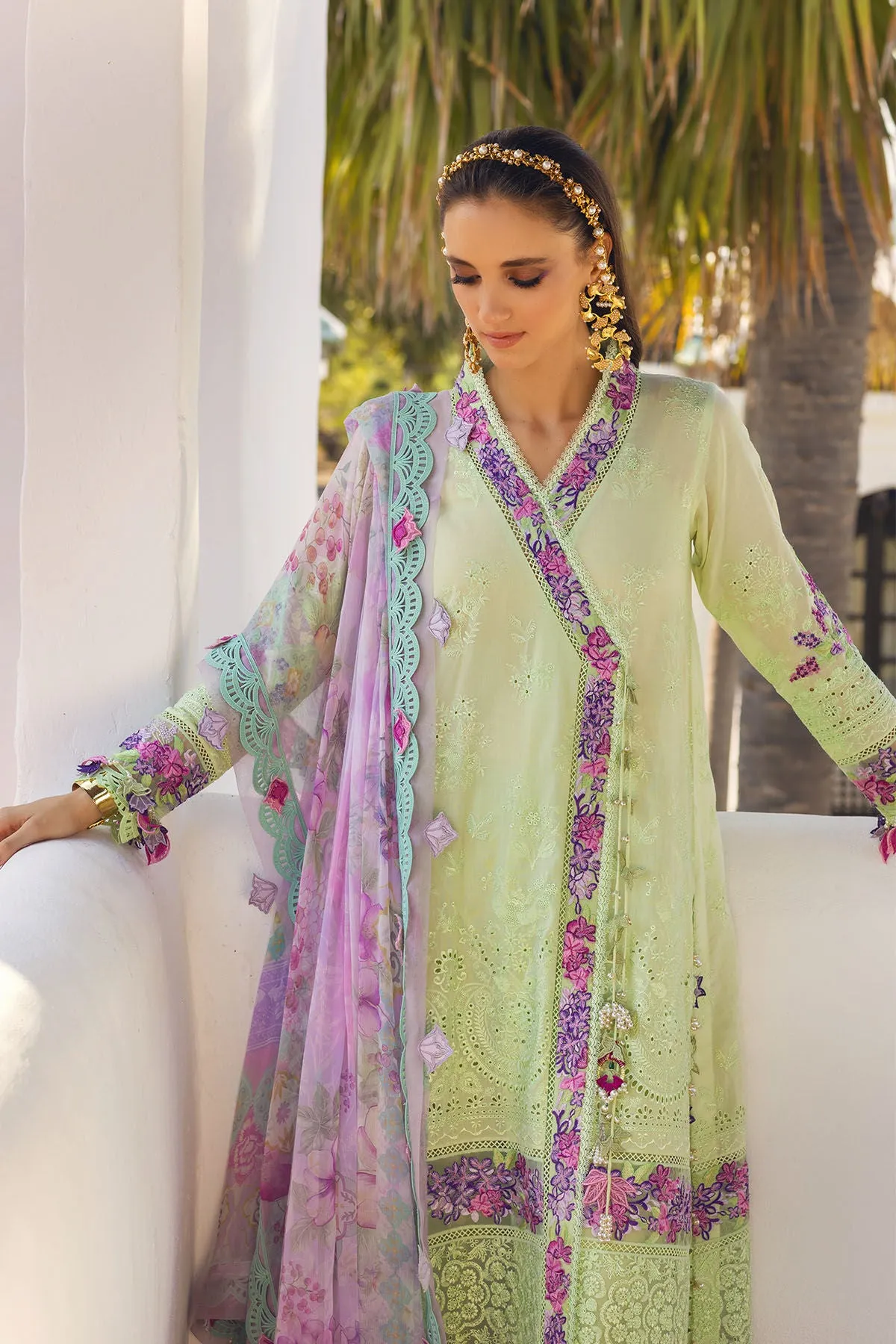 Annus Abrar Neroli Luxury Lawn Collection 2024 – Amani