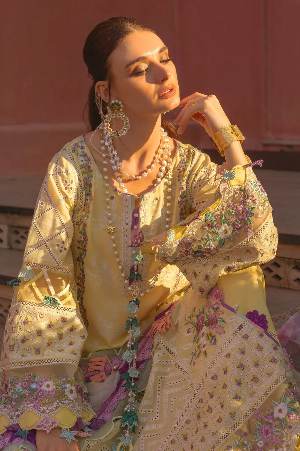 Annus Abrar Neroli Luxury Lawn Collection 2024 – Amaya