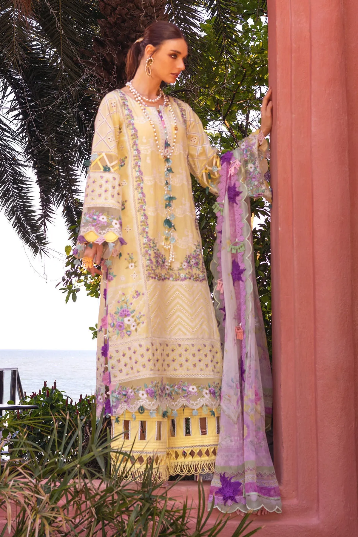 Annus Abrar Neroli Luxury Lawn Collection 2024 – Amaya