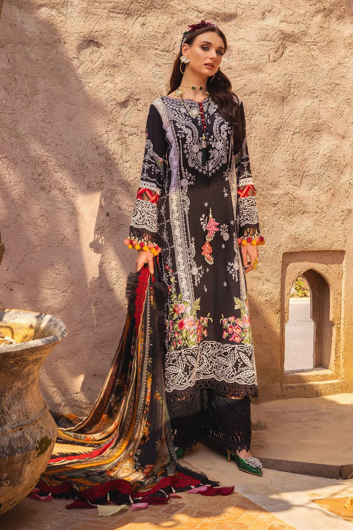 Annus Abrar Neroli Luxury Lawn Collection 2024 – Ayla