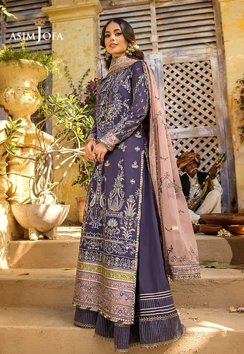 Asim Jofa Luxury Lawn Collection 2023 – AJLR-16