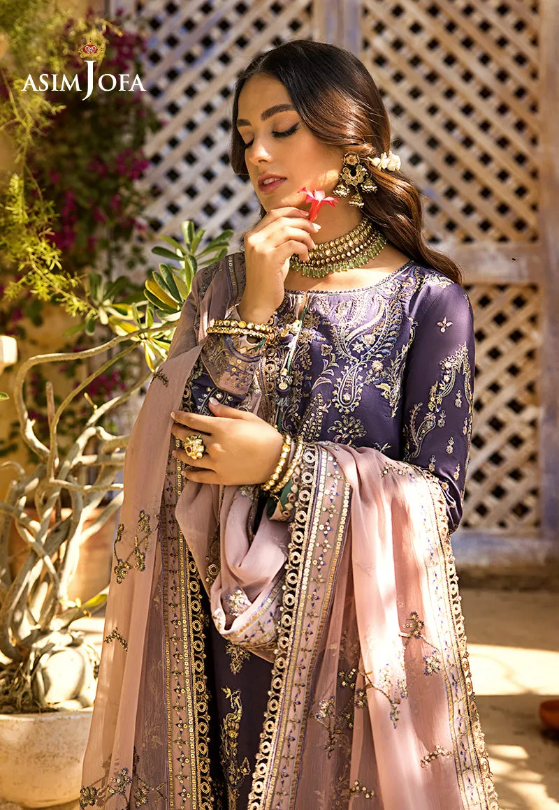 Asim Jofa Luxury Lawn Collection 2023 – AJLR-16