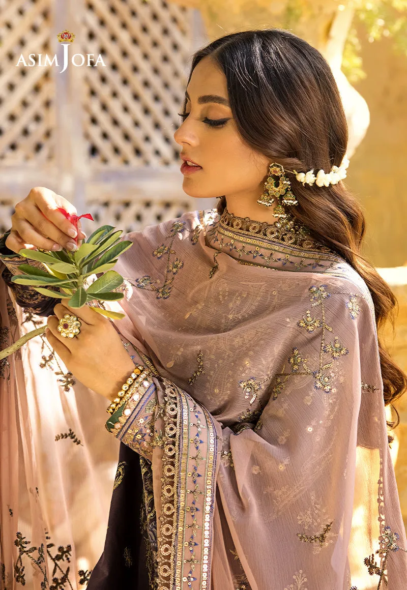 Asim Jofa Luxury Lawn Collection 2023 – AJLR-16