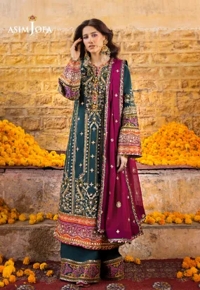 Asim Jofa Luxury Lawn Collection 2023 – AJLR-25