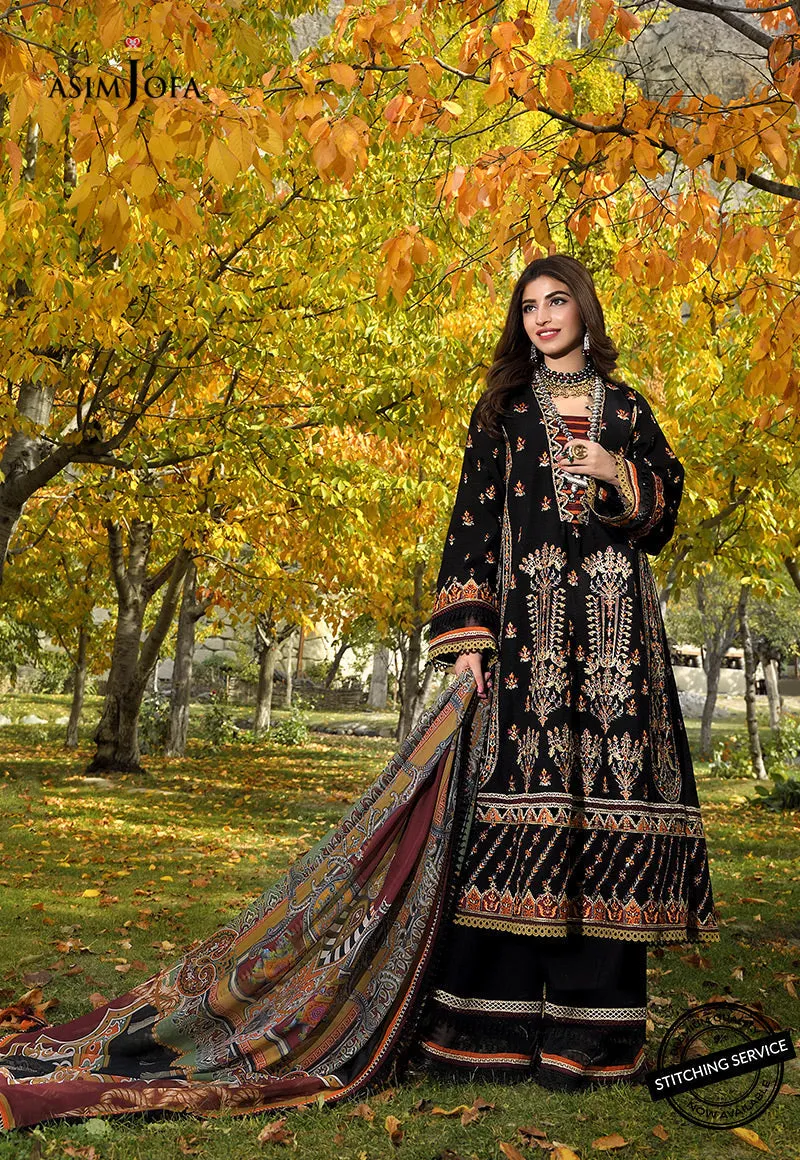 Asim Jofa Shehr-e-Yaar Luxury Lawn Collection – AJSL-08