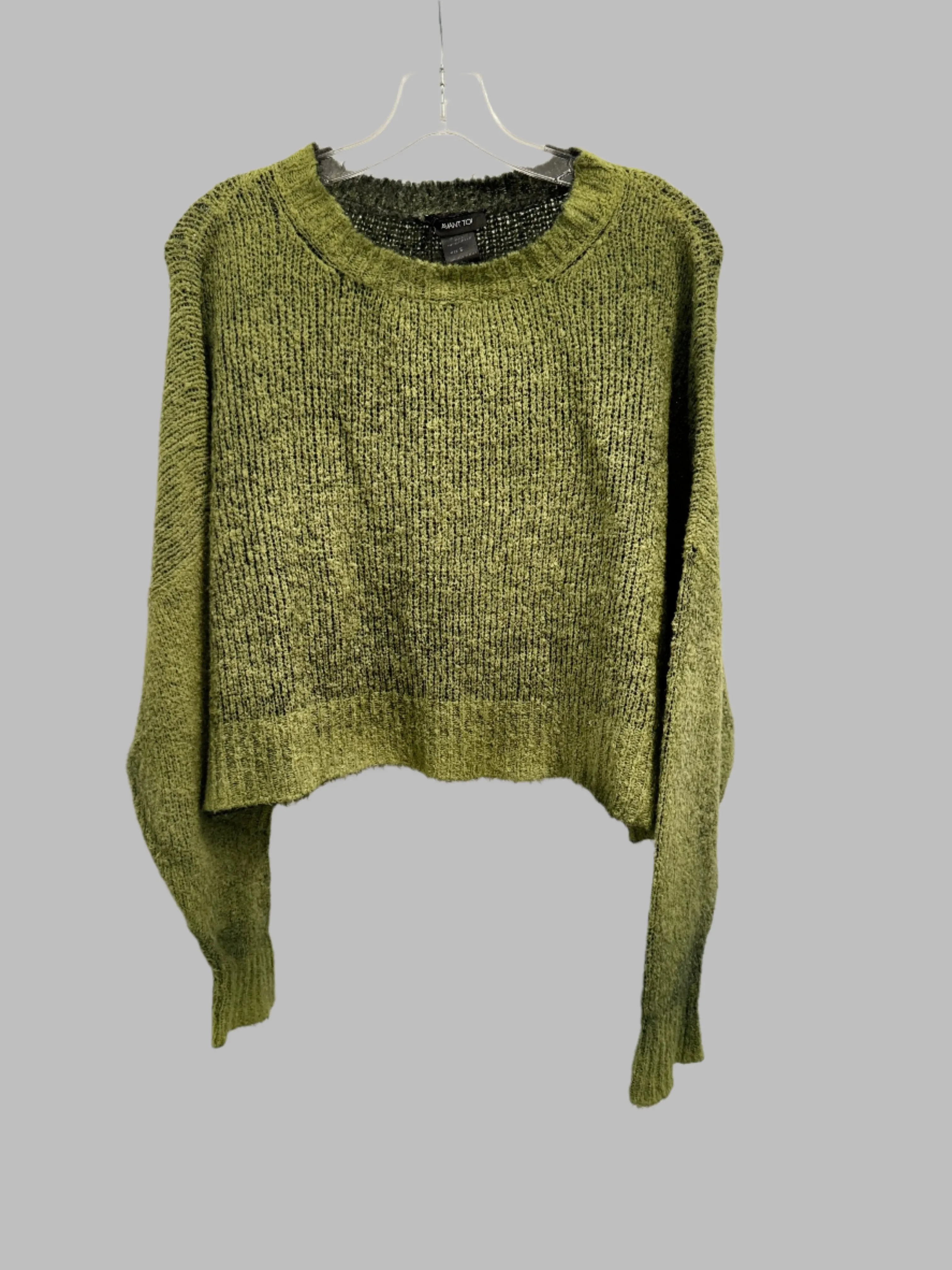 Avant Toi Knitted Pullover- Moss