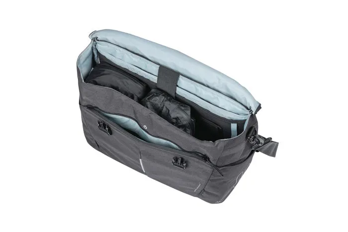 Basil B-Safe Office Commuter Bike Bag w/Rain Cover