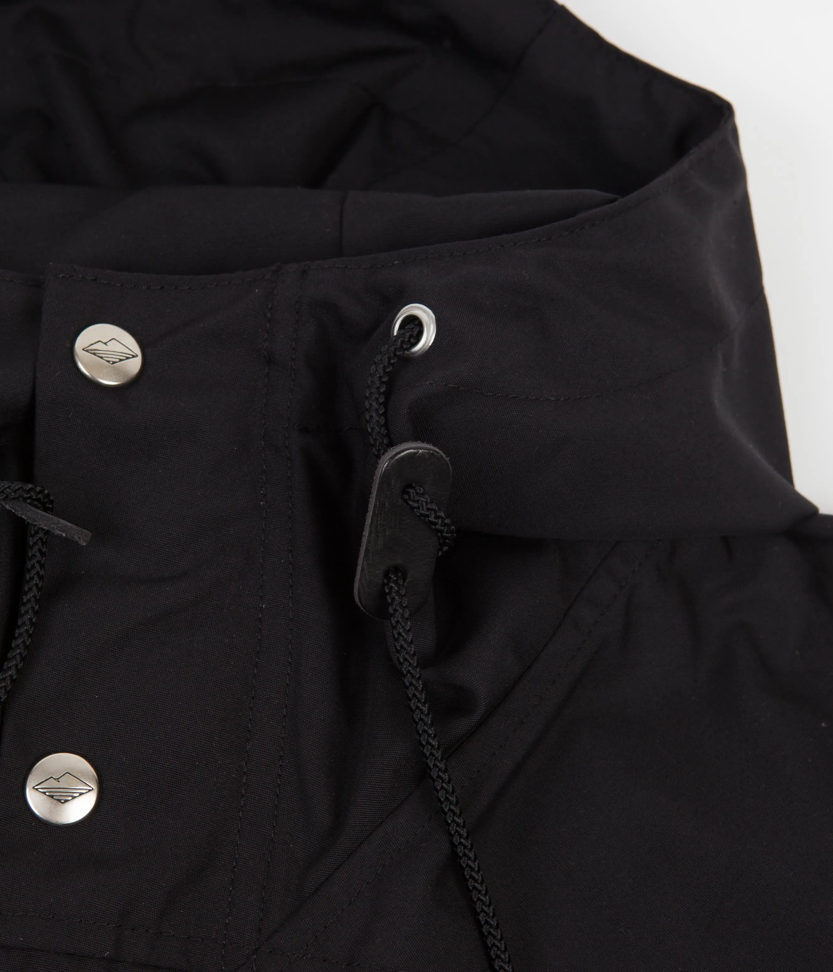 Battenwear Travel Shell Parka - Black / Black