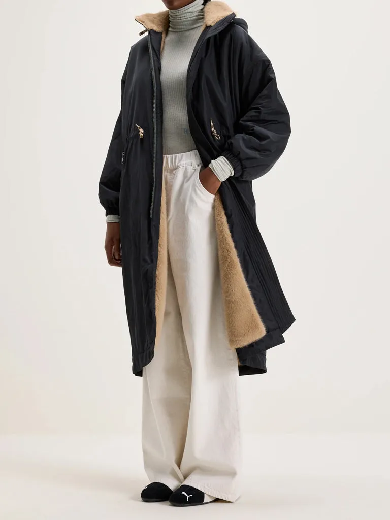 Bellerose Hosfo Coat in Navy