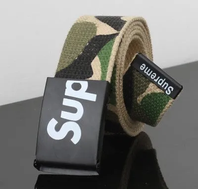 Belt Boys Girls Camouflage Clothing Belt Children Kids Camouflage Military Pants Belt