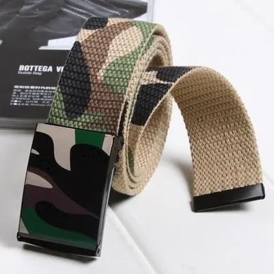 Belt Boys Girls Camouflage Clothing Belt Children Kids Camouflage Military Pants Belt