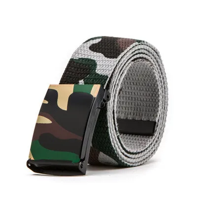 Belt Boys Girls Camouflage Clothing Belt Children Kids Camouflage Military Pants Belt