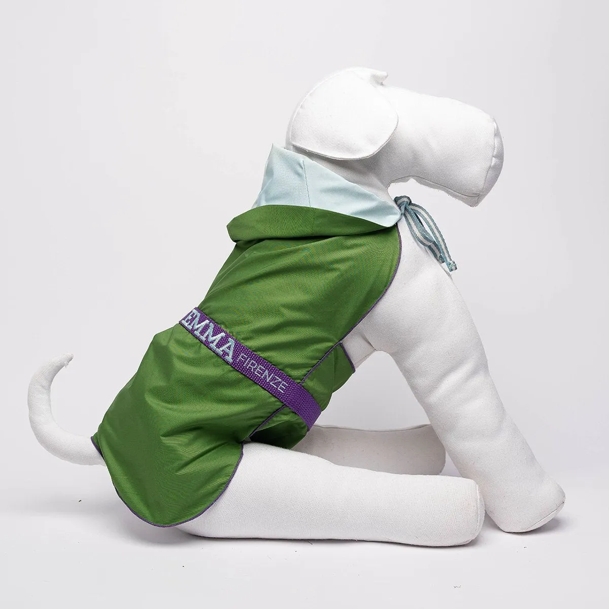 Bespoke Dog Raincoat Meadow