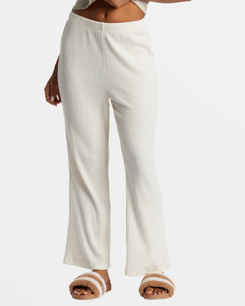 BILLABONG Lana Rib Knit Flare Pant