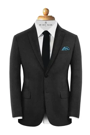 Black Birdseye Suit