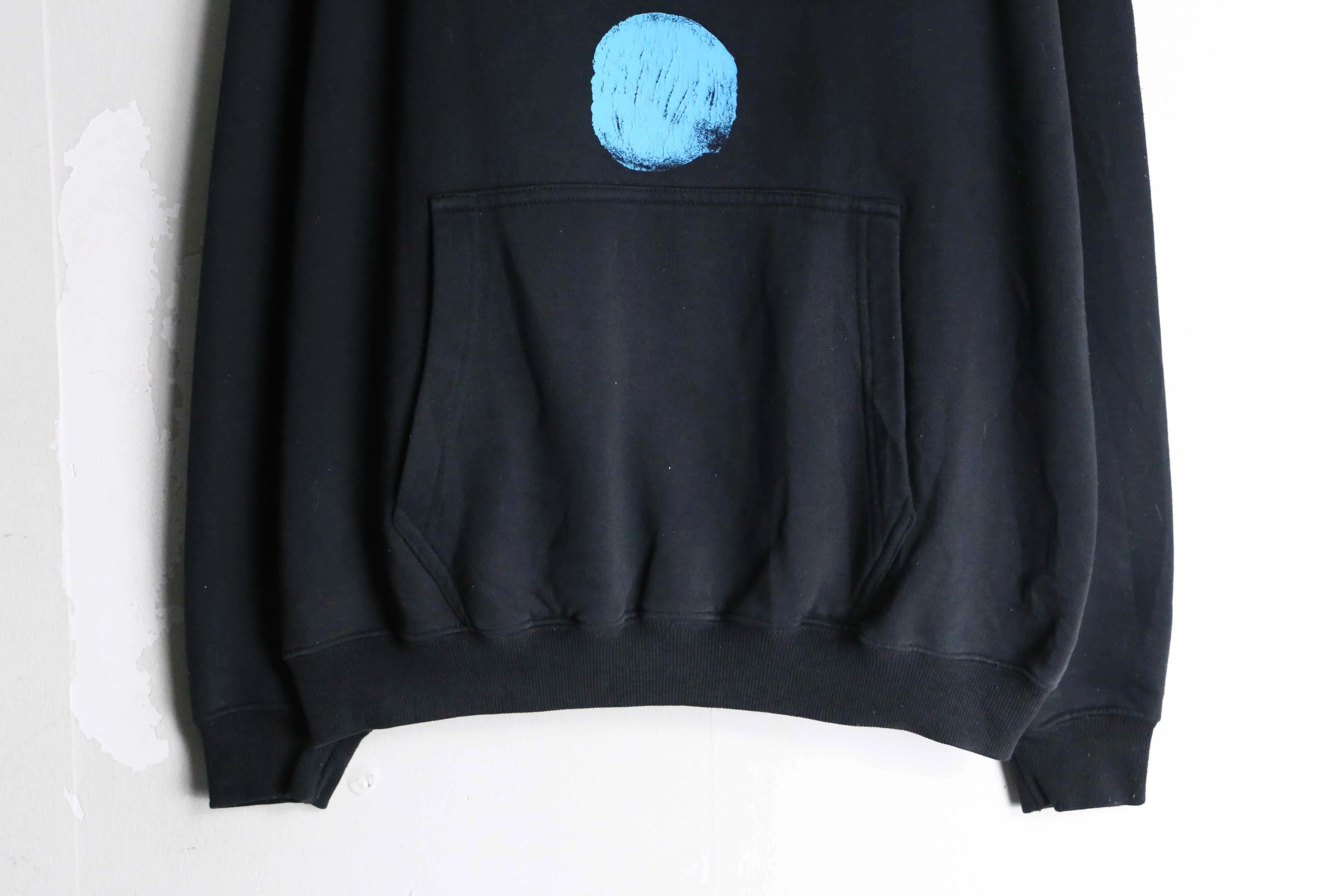 black color "Ed Sheeran" design parka