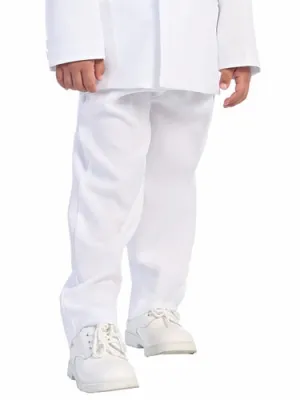 Boys White Dress Pants