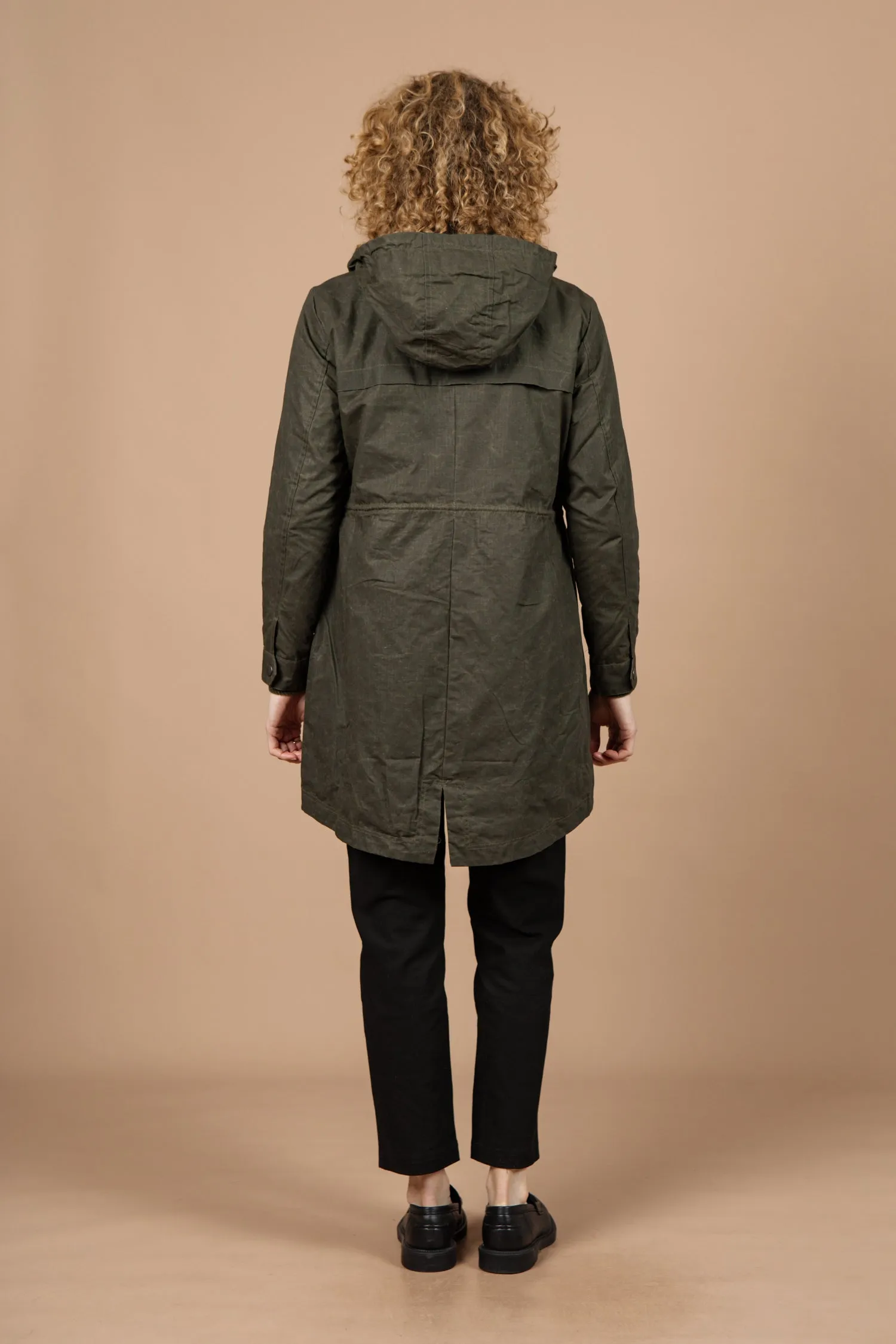 Briar Parka / Olive Waxed Ripstop