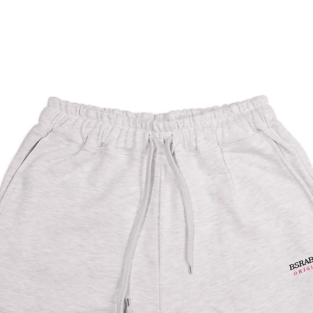 BSRABBIT LOGO JOGGER HEATHER GREY