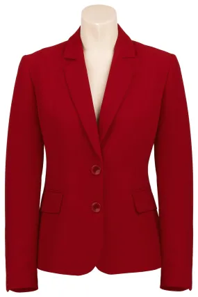 Busy Clothing Womens Burgundy Red Suit Jacket