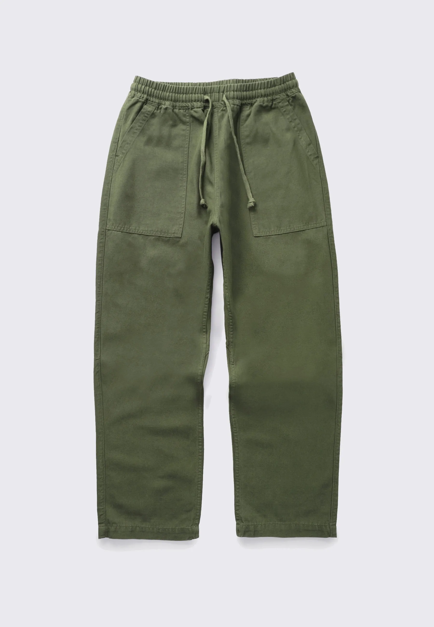 Canvas Chef Pant - Olive