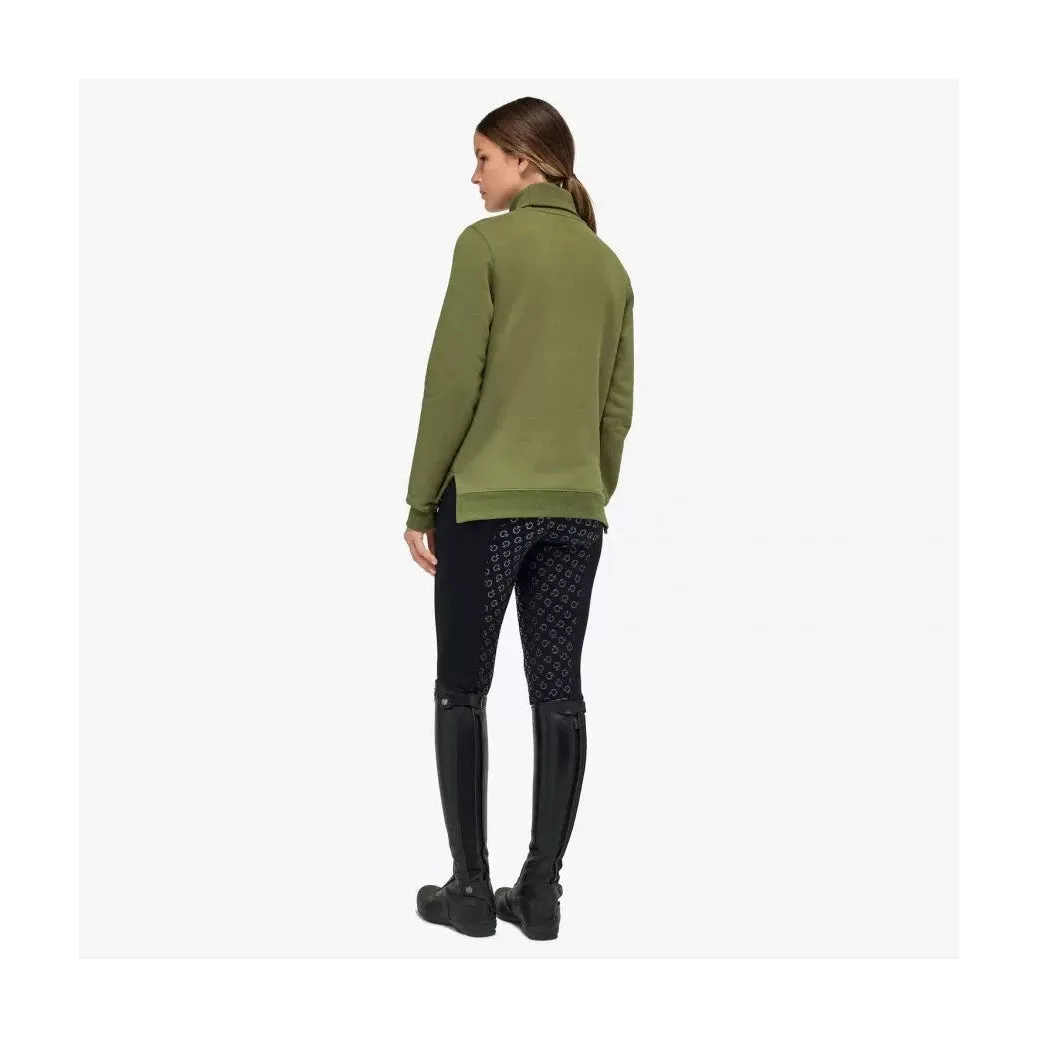 Cavalleria Toscana Embossed Turtleneck Pullover