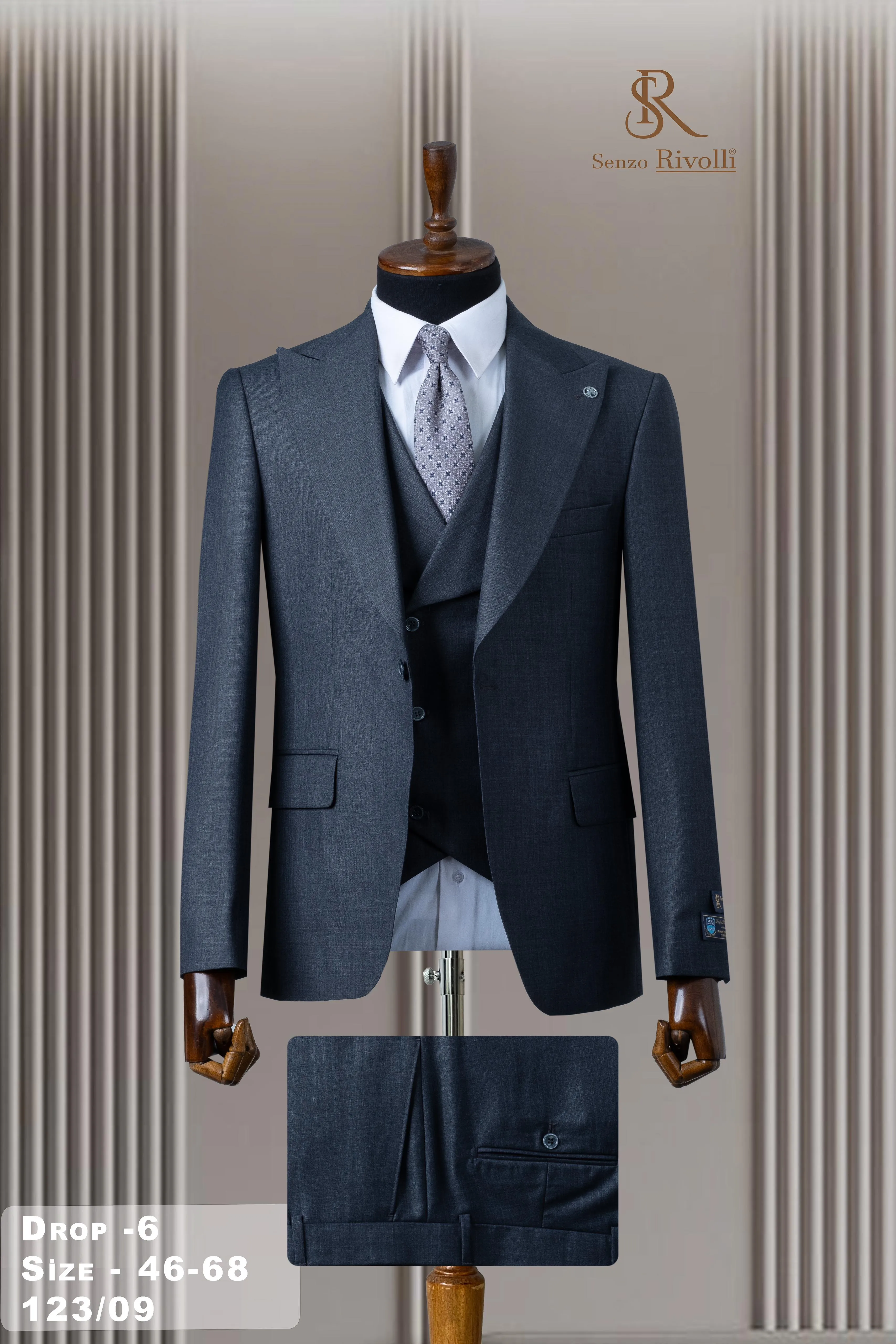 Classic 3 Piece Suit.