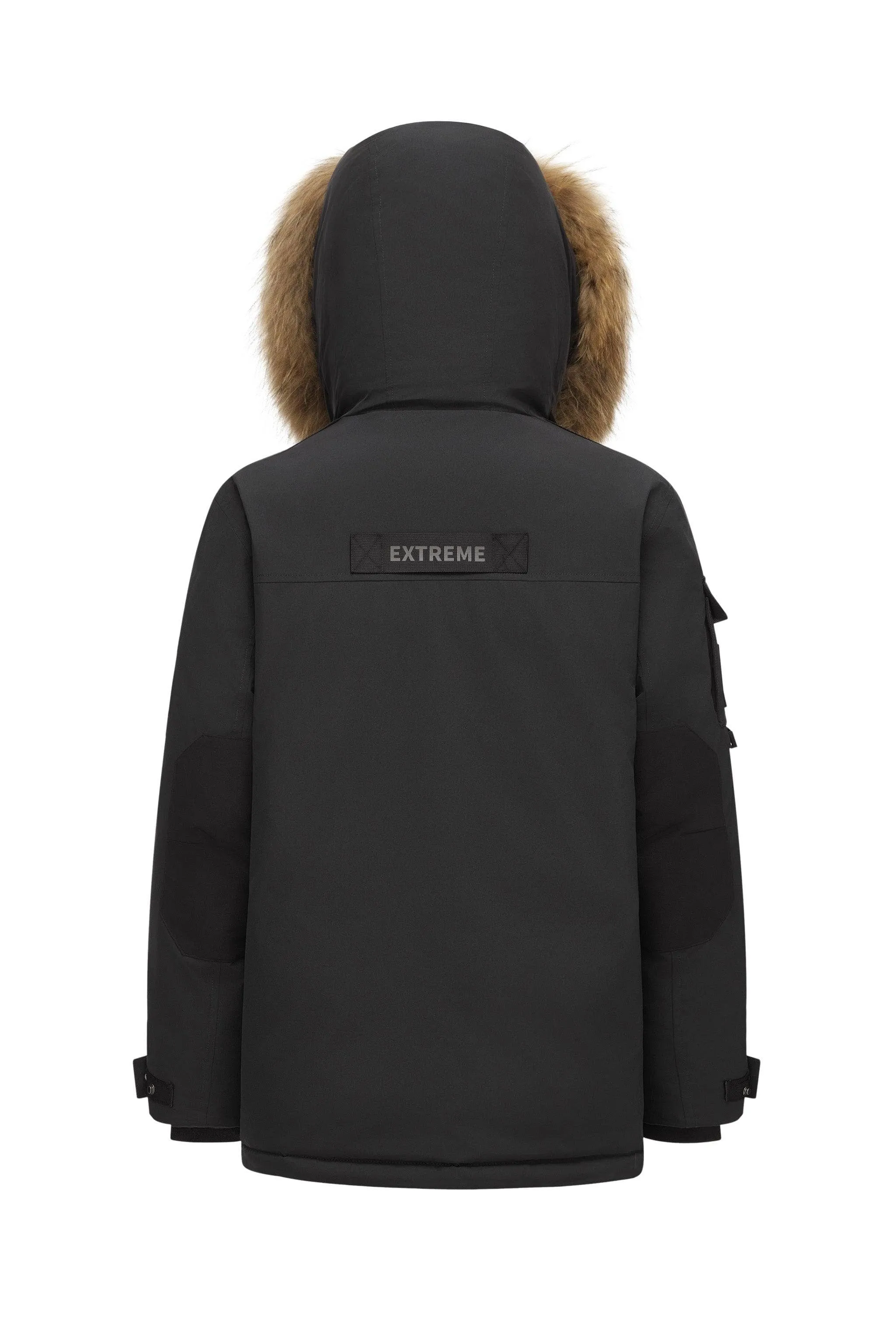 Classic Extreme Goose Down Parka With Fur Hood 2317