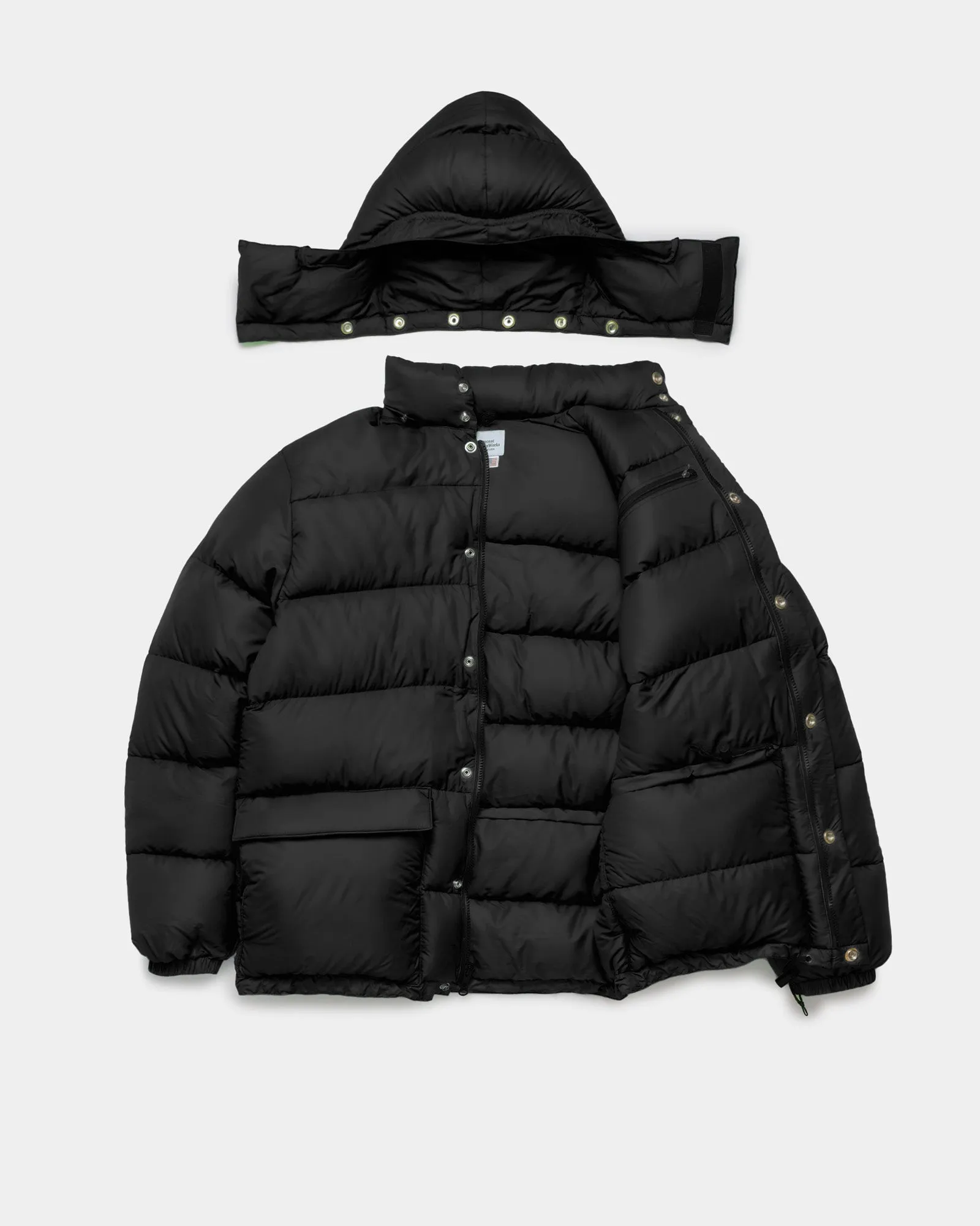 Classico Down Parka - Streakfree Nylon - Black