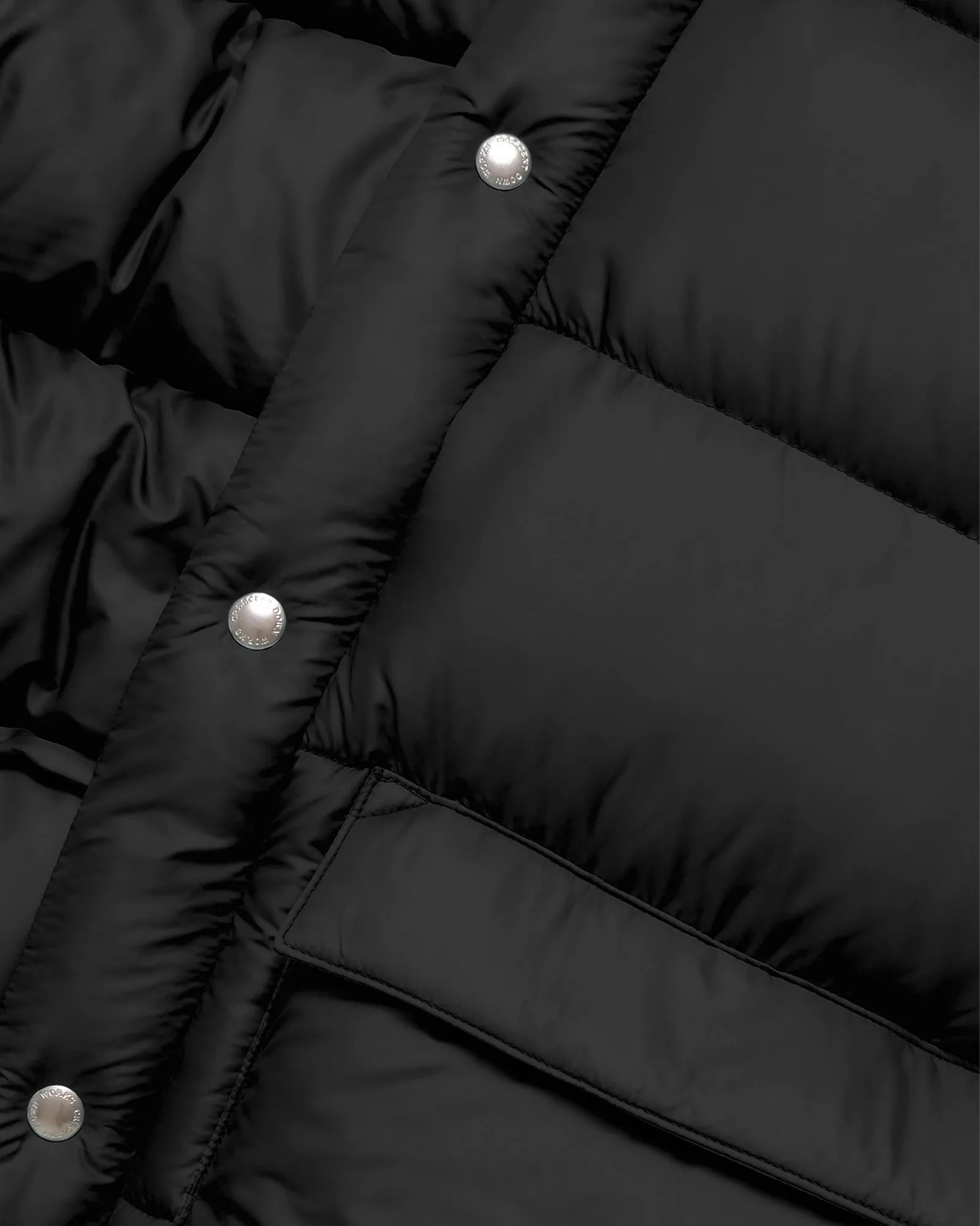 Classico Down Parka - Streakfree Nylon - Black