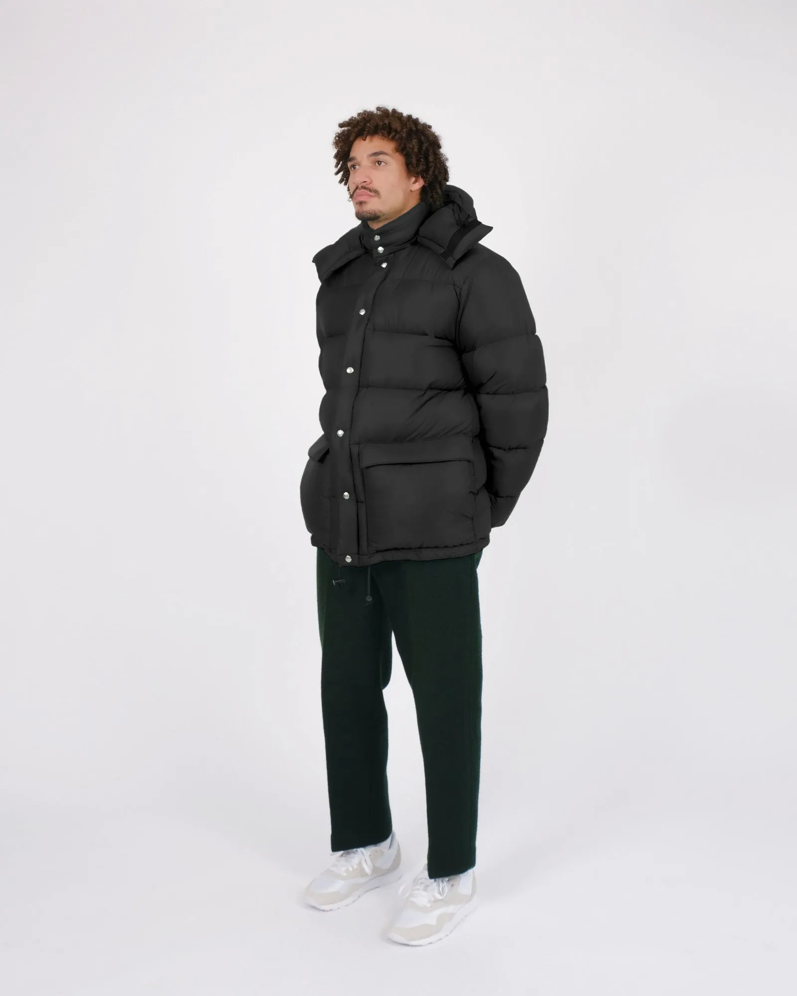 Classico Down Parka - Streakfree Nylon - Black