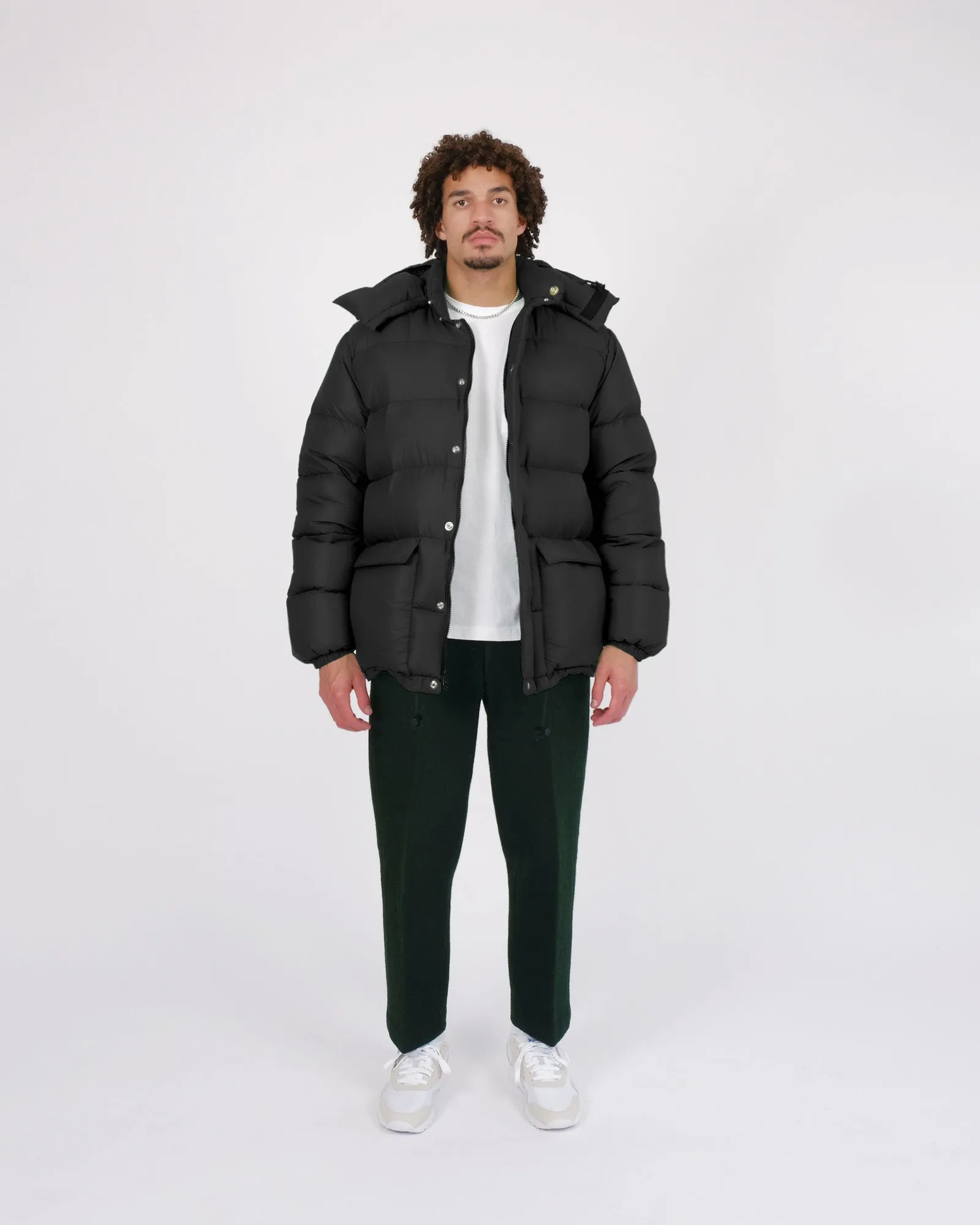 Classico Down Parka - Streakfree Nylon - Black