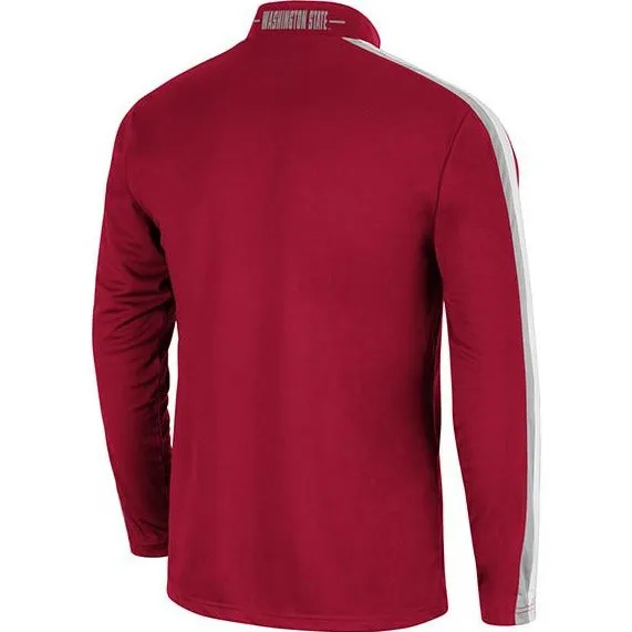 Colosseum Men's Crimson WSU 1/4 Zip