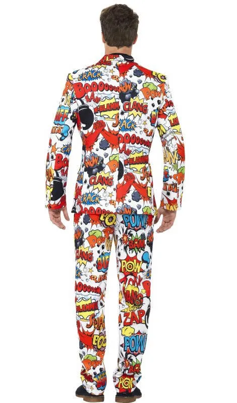 Comic Strip Mens Stand Out Suit