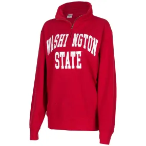 Crimson Unisex Washington State 1/4 Zip-Up