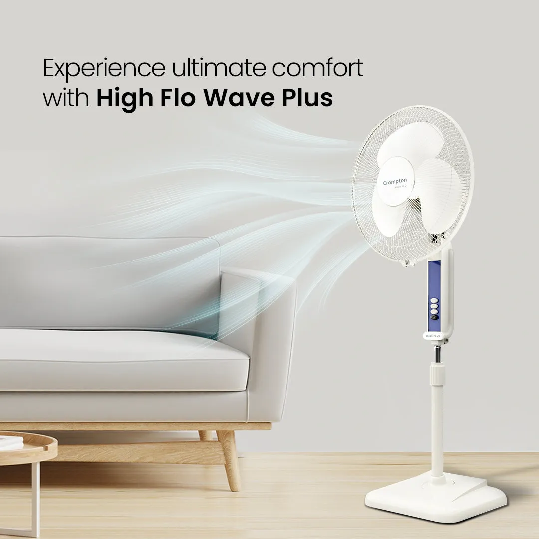 Crompton Hiflo Wave Plus Pedestal Fan