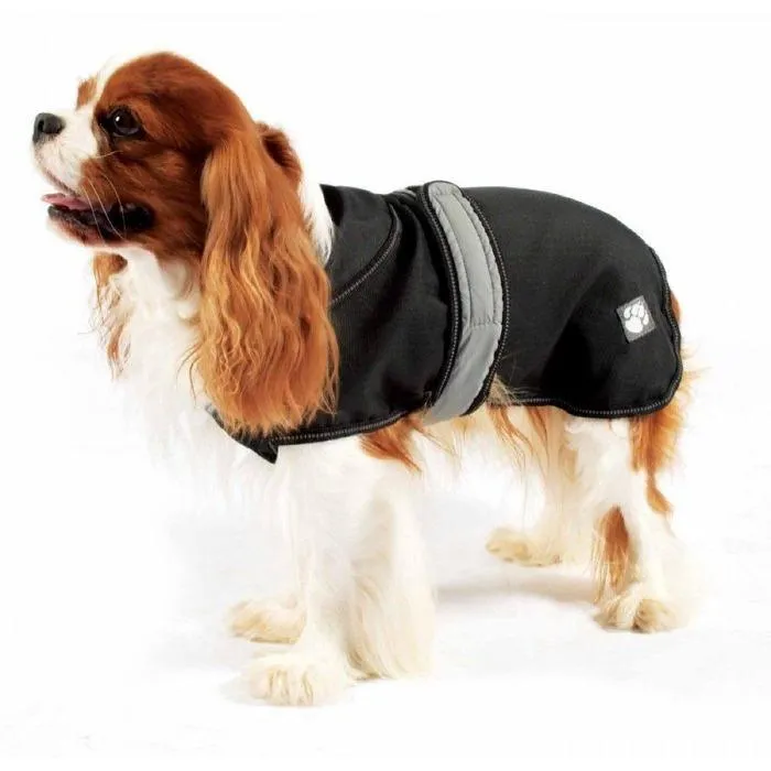 Danish Design - The Ultimate 2 in 1 Waterproof and Fleece Dog Coat - Black