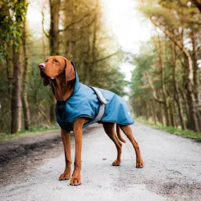 Danish Design - The Ultimate 2 in 1 Waterproof and Fleece Dog Coat - Blue