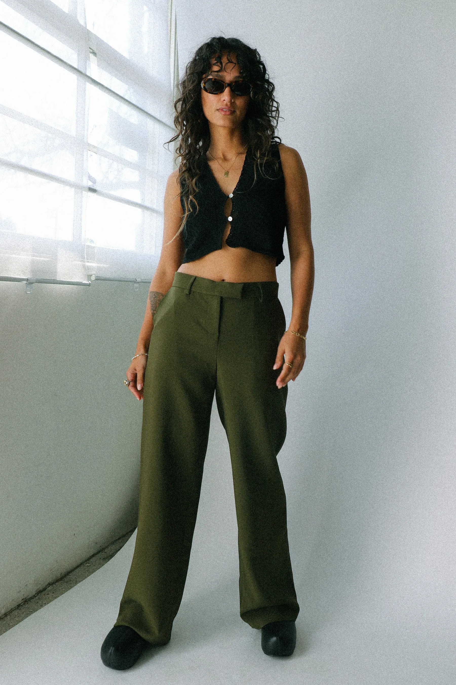 Dark Khaki Jabba Trouser