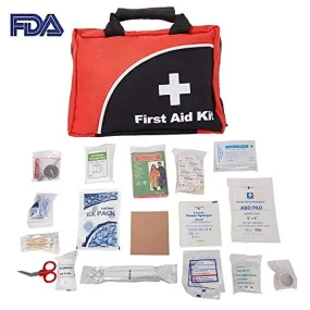 Deluxe First Aid Kit Refill, unitized, Red