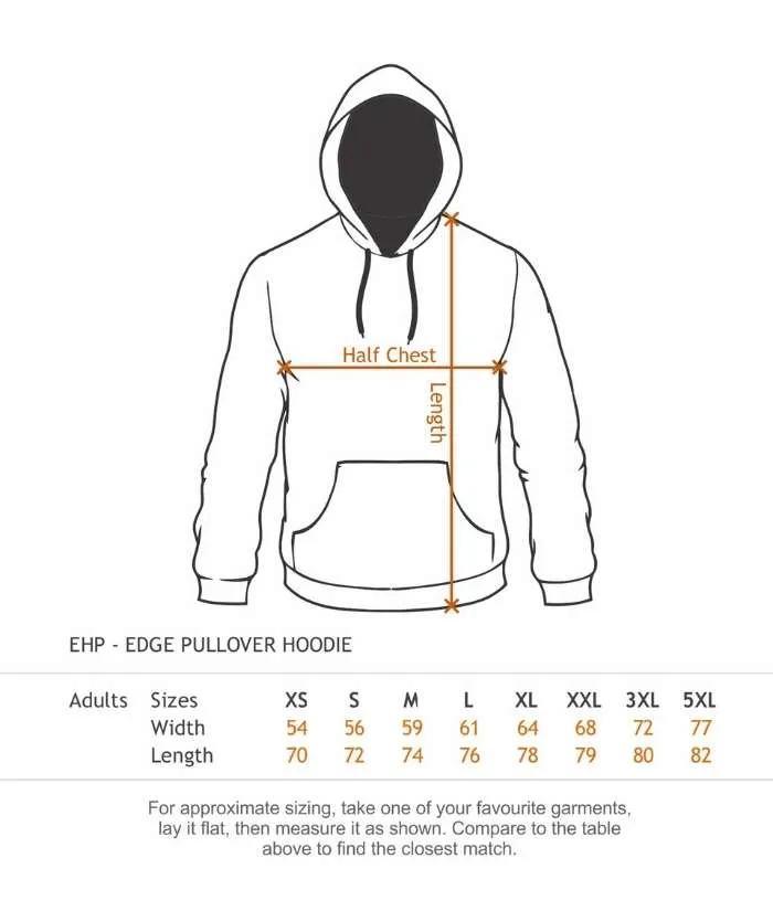 Edge Unisex Pullover Hoodie