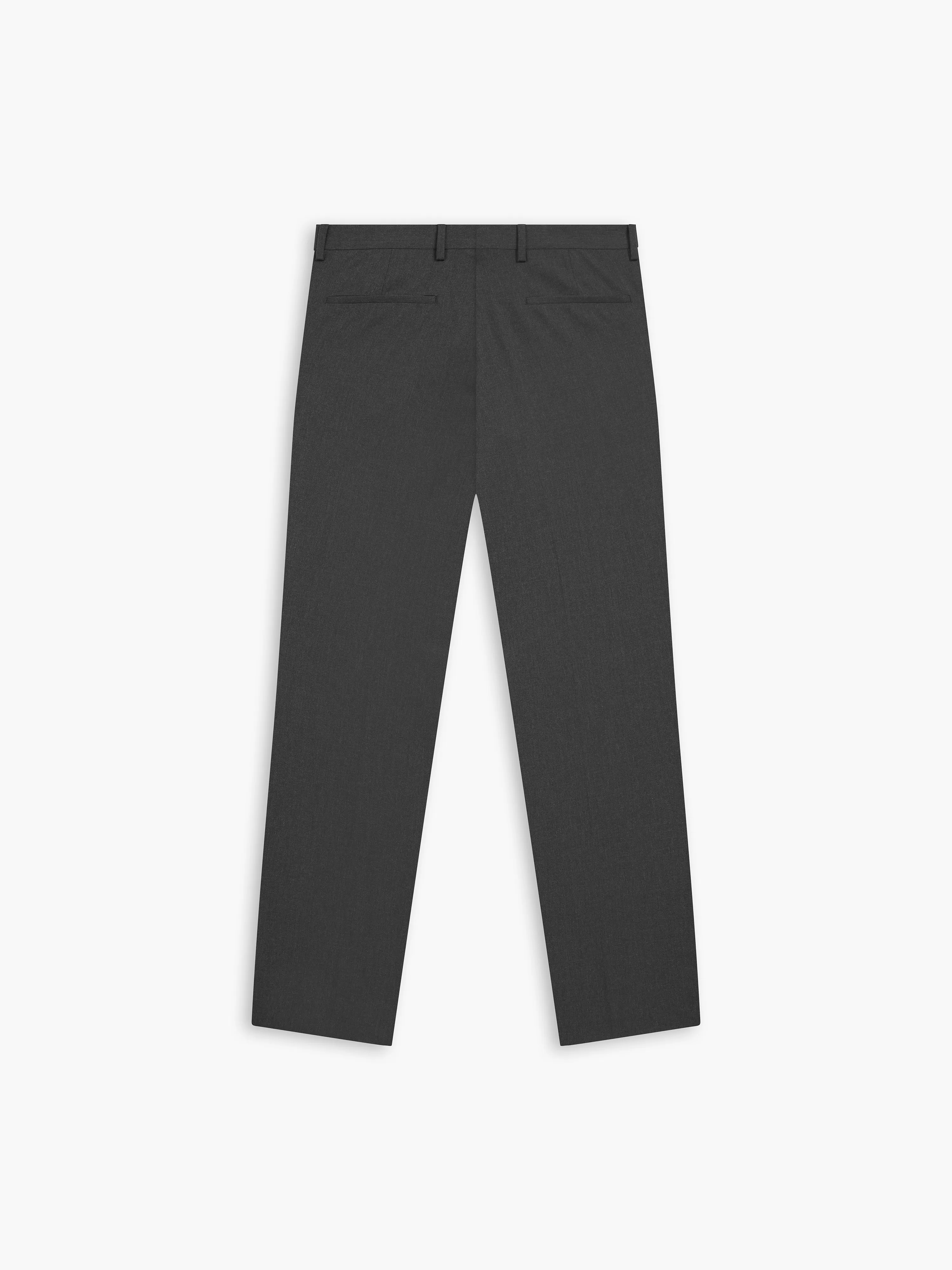 Edgware Wool Slim Charcoal Suit Trouser