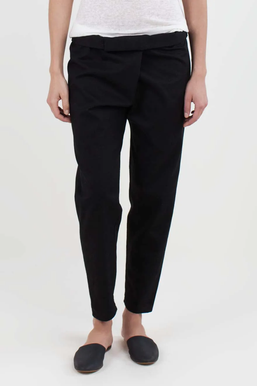 Emerson Fry Wrap Pant - Black