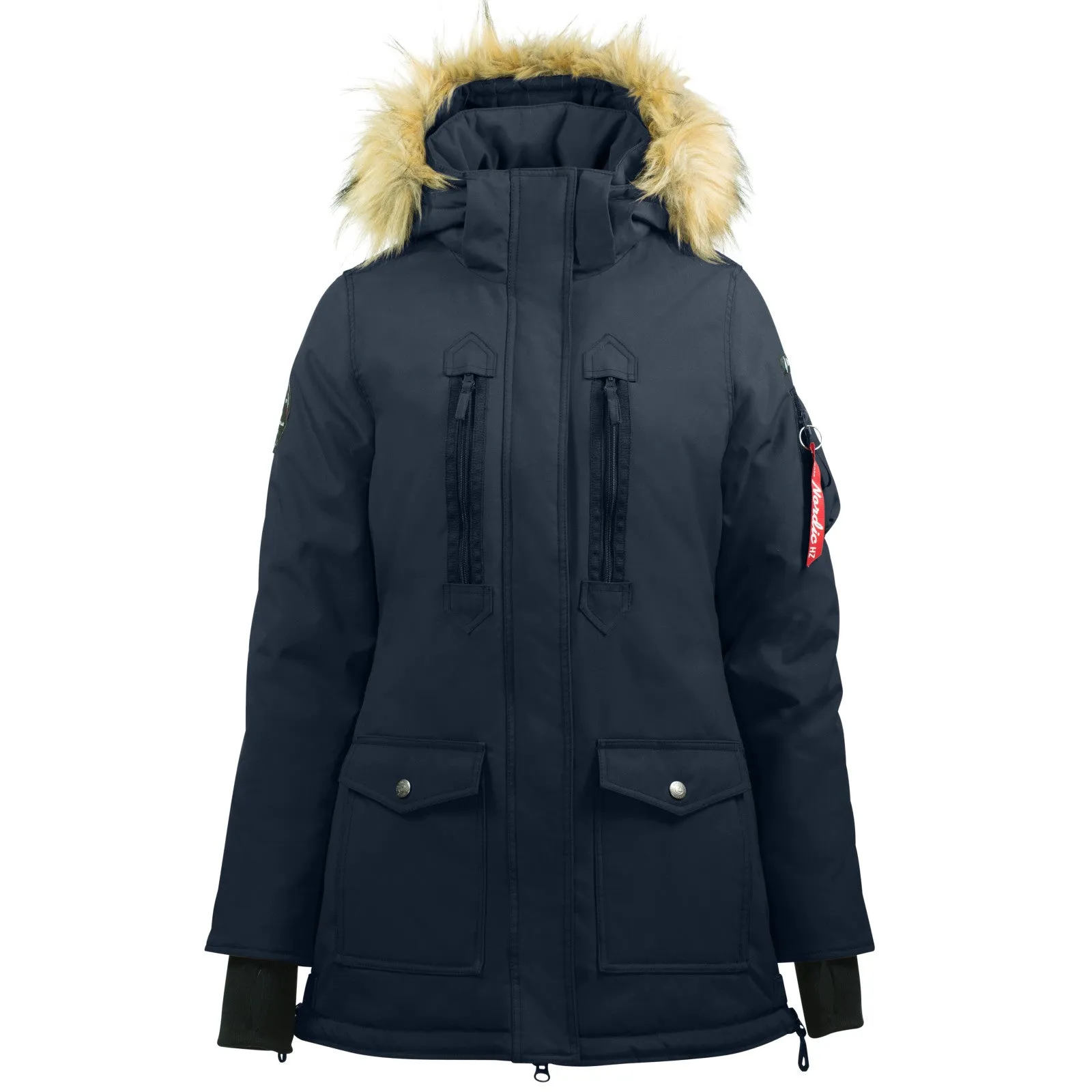 Equinavia Horze Womens Brooke Long Parka Jacket 33353