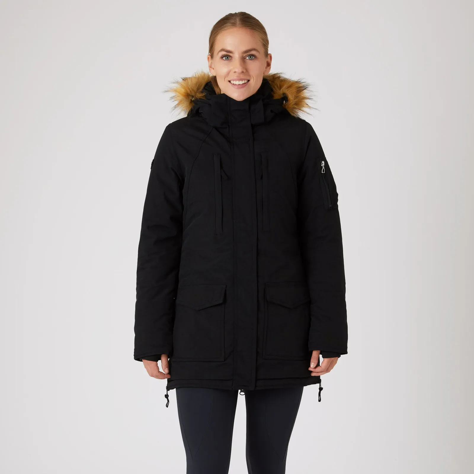 Equinavia Horze Womens Brooke Long Parka Jacket 33353